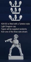 40A193 Continental Light Dragoon - Suitable For Most Regiments - Trumpeter (1 figure) (40mm)