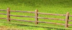 40GE3 Post & Rail Fencing Kits - Type 1 Posts With Cut Outs For Rails (40mm)