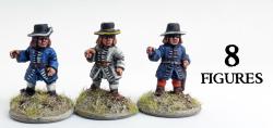 9YWBG006 9 Years War Infantry Pikemen (8 figures)