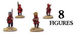 9YWBG008 9 Years War Fusiliers (8 figures)