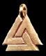 PK7 9th Century Valknott Pendant Pewter