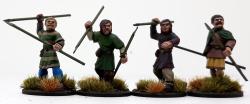 ACT09 Celt/Gaul Skirmishers (4 Figures)