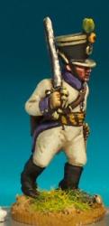 AN16 German Fusilier - In Shako - Officer Marching (1 figure)
