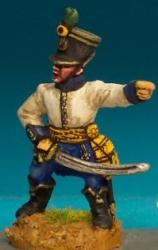 AN50 Hungarian Fusilier - In Shako - Officer Standing Pointing (1 figure)