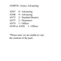 ANBP30 Grenz Advancing (24 Figures)