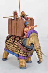 ATGA04 Asian Successor Elephant (Choice of Howdah & Crew) (SCEL04) - SAGA Age of Alexander