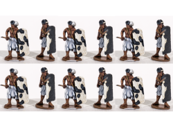 ATGK10 Indian Levy with Spears and Shields (12 figures) - SAGA Age of Alexander