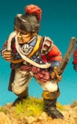 AWB64 British Light Company Officer, Crested Cap (1 figure)
