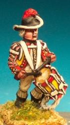 AWB68 Drummer. Slouch Hat (1 Figure)