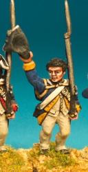 AWC43 Infantryman. Marching. Waving Hat (1 Figure)