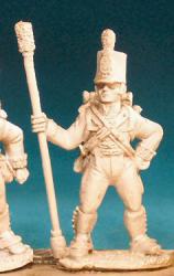 BNA2 British Foot Artilleryman Pre 1812 - Stovepipe Shako - Gunner With Ramrod (1 figure)