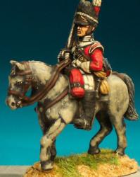 BNC18 2nd Dragoon (Scots Greys) Pre -1812 In Bearskin - Trooper, Sword At Rest (1 Figure)