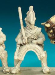 BNC4 Dragoon/ Dragoon Guard Pre -1812 In Bicorn - Trooper, Sword At Rest (1 Figure)