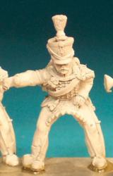BNC73 Hussar Post 1812 (In Shako) - Standard Bearer (1 Figure)