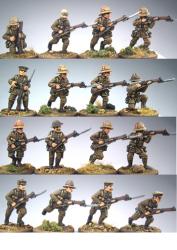 BRIT10 Serge Uniform Section Pack (Separate Heads) (10)