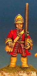 BS12 Grenadier / Fusilier In Cap - Standing Shouldered Musket (1 Figure)