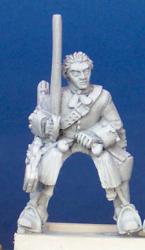 BSC11 Dragoon Trooper Barehead, At Rest With Sword (1 figure)