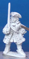 BSC26 Dragoon Officer Standing, Shouldered Sword (1 figure)