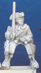 BSC9 Dragoon Trooper In Tricorn, At Rest With Sword (1 figure)