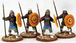 BYZ06 Byzantine Warriors — Lamellar Armour (4 Figures)