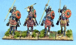 BZC10 Byzantine Warriors — Light Cavalry (4 Figures)