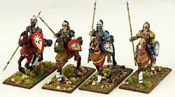 BZC13 Byzantine Hearthguards — Tagmatic Cavalry (4 Figures)