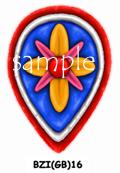 BZI(GB)16 Byzantine Infantry Shield (Infantry Teardrop) (12)