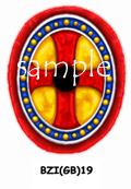 BZI(GB)19 Byzantine Infantry Shield (Infantry Oval) (12)