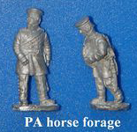 PA43 Pair of gunners wearing forage caps