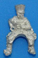 PCL11 Charging trooper, couched lance, looking forward and slightly to the left