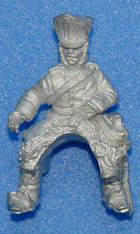 PCL2 Trooper looking down slightly, lower hold on lance
