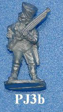 PJ3b Jaeger loading, taking round from pouch