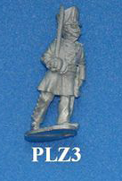 PLZ3 Foot officer advancing shouldered sword