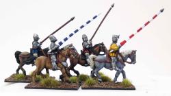 CHVSB03 Hundred Years War (Barded Mounted) Starter Warband (4 points) - SAGA Age of Chivalry