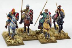 CRC07 Crusader Hearthguards — Mounted Serjeants (4 Figures)