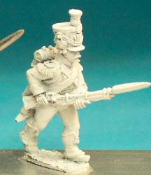 DWN34 Voltigeur / Grenadier In Shako - Vistula Legion - Advancing Low Porte (1 Figure)