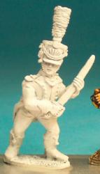 DWN39 Officer In Shako - Vistula Legion - Officer Standing Holding Sword (1 Figure)