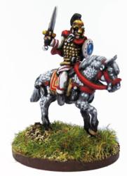 EBBG002 Early Byzantine General On Horse (1 mounted Figure)