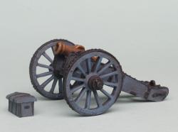 EQ107 Prussian Napoleonic 7 Pound Howitzer