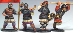 ESX05 Saxon Warlord with Command (4 Figures)