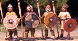 ESX17 Saxon Levy — Ceorls (4 Figures)