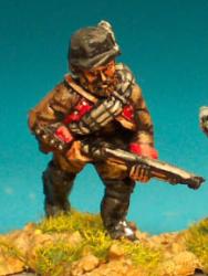 FIB19 Gorham's Rangers, Advancing, Musket Down (1 Figure)