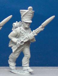 FN14 Fusilier (1812-1815) - Advancing Campaign Dress, Weatherproof Shako (1 figure)