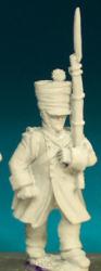 FN211 Fusilier - Greatcoat Pre 1812 - Marching, Weatherproof Shako (1 Figure)