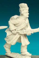 FN220 Fusilier - Greatcoat Pre 1812 - Advancing, Low Porte, Bonnet De Police (1 Figure)
