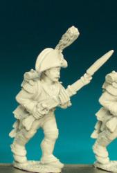 FN223 Voltigeur / Grenadier - Full Dress Pre 1812 - Advancing, High Porte, Bicorn (1 Figure)