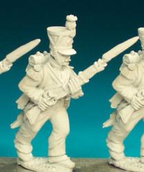 FN237 Voltigeur / Grenadier - Campaign Dress Pre 1812 - Advancing, High Porte, Shako (1 Figure)