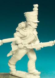 FN241 Voltigeur / Grenadier - Campaign Dress Pre 1812 - Advancing, Low Porte, Weatherproof Shako (1 Figure)