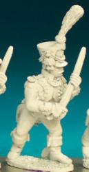 FN274 Pre 1812 - Voltigeur / Grenadier Officer In Regulation Dress And Shako, Holding Sword (1 figure)