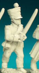 FN277 Pre 1812 - Officer In Campaign Dress And Weatherproof Shako Advancing (1 Figure)